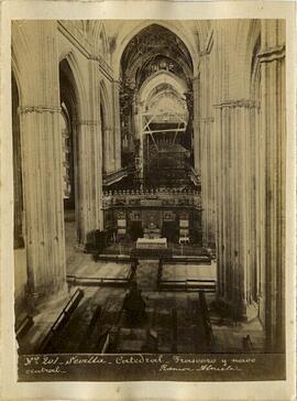 Sevilla, catedral, trascoro y nave central. Ramón Almela.