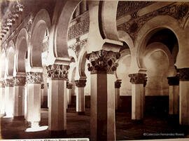 Toledo, Toledo, Santa María la Blanca, interior. Jean Laurent