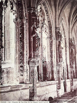 Toledo, San Juan de los Reyes, claustro. J. Laurent.