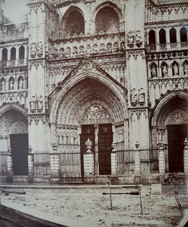 Toledo. Catedral, fachada principal. Luis Masson.