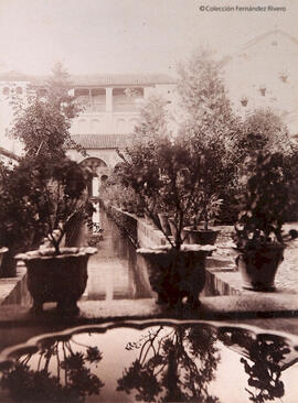 Granada, Genealife, Patio de la Alberca. Fotógrafo desconocido