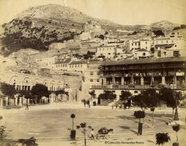Gibraltar. Plaza Casemates. Gustave Dautez