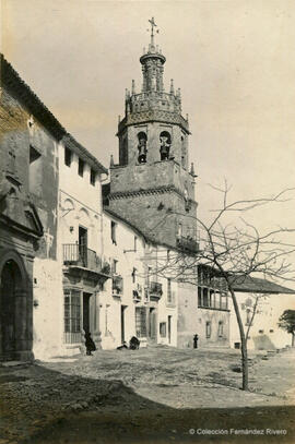 Ronda (Málaga), iglesia de Santa María la Mayor. Fotógrafo desconocido.