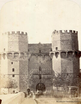 Valencia, Torres de Serranos. Eugenio Jouliá.