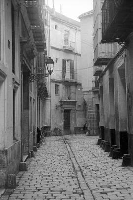 Calle Sancha de Lara. Hacia 1940. Málaga, España.