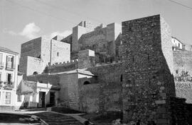 Casas. Alcazaba. Años 40. Málaga, España.