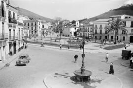 Plaza de la Victoria. Abril de 1960. Málaga. España