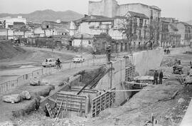 Barrio de El Perchel. 1970, enero. Málaga, España.