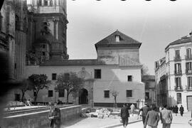 Obras. Jardines de la Catedral. Málaga. España.