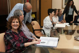Foto de grupo. Personal e instalaciones del Departamento de Farmacología. Facultad de Medicina. Noviembre de 2015