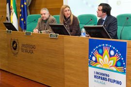 Presentación del documental 'El idioma español en Filipinas'. I Encuentro Hispano-Filipino. Rectorado. Abril 2015.