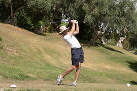 Jugador de la Universidad Toulouse 1 Capitole. Campeonato Europeo de Golf Universitario. Antequera. Junio de 2019
