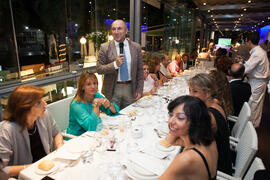 Cena Homenaje a profesores y PAS jubilados de la Facultad de Económicas. Restaurante El Palmeral....