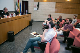 Santi Carrillo presenta la conferencia de Francisco Contreras, Niño de Elche. Curso "Tres ge...