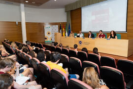 Presentación de la "II Gala Solidaria de Medicina". Edificio del Rectorado. Julio de 2019