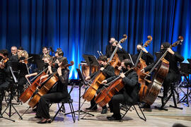 Chelistas. Concierto de Bandas Sonoras de la 31 edición de Fancine de la Universidad de Málaga. A...