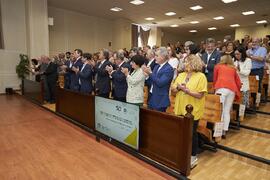 Asistentes a la celebración del 50 Aniversario de la Facultad de Medicina de la Universidad de Má...