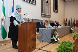 Juan Antonio Perles Rochel en la investidura como Doctor "Honoris Causa" de Antonio Sol...