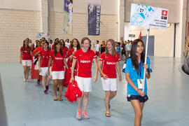 Ceremonia de apertura del IX Campeonato de Europa Universitario de Fútbol Sala. Antequera. Julio de 2013