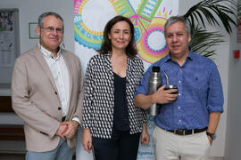 José Luis Rodríguez, Elena Arce y Luis Pedernera. Curso "La inmigración de personas vulnerab...