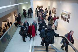 Inauguración de la exposición "Paisajes Andaluces", de Eugenio Chicano. Museo del Patri...