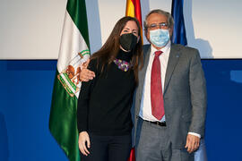 Toma de posesión de María Isabel Alba Dorado como nueva profesora titular del Área de Proyectos Arquitectónicos de la Universidad de Málaga. Paraninfo. Diciembre de 2021