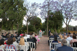 Homenaje al personal que cumple 25 años de servicio en la UMA o jubilado. Jardín Botánico. Junio ...