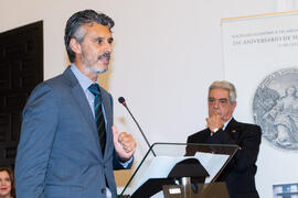José Luis Córdoba. 230º Aniversario de la Sociedad Económica Amigos del País. Plaza de la Constitución. Septiembre de 2019