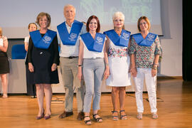 Imposición de becas. Graduación y clausura del curso del Aula de Mayores de la Universidad de Mál...