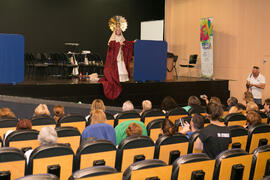 Actuación en el curso "El humor en las artes escénicas". Cursos de Verano de la Universidad de Málaga. Marbella. Julio de 2018