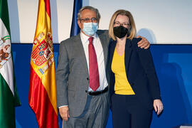 Toma de posesión de Laura Zumaquero Gil como nueva profesora titular del Área de Derecho Civil de la Universidad de Málaga. Paraninfo. Diciembre de 2021