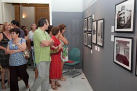 Inauguración de la exposición "Estudio Bienvenido-Arenas, una mirada de los inicios del Siglo XX" Rectorado. Julio de 2011