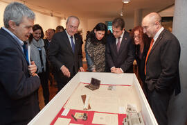 Inauguración de la exposición "50 Años de la Facultad de Ciencias Económicas y Empresariales...