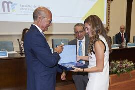 Entrega de premio extraordinario de doctorado a Rocío Lorenzo Álvarez. Celebración del 50 Anivers...