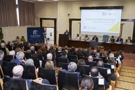 Discurso de José Ángel Narváez. 50 Aniversario de la Facultad de Medicina de la Universidad de Málaga. Facultad de Medicina. Octubre de 2022
