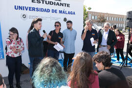 Inauguración del II Día del Estudiante. Campus de Teatinos. Octubre de 2018