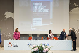Homenaje a Salvador Molina Ruiz en la Facultad de Marketing y Gestión. Campus de Teatinos. Junio de 2025