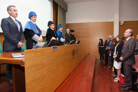 Investidura como Doctor "Honoris Causa" de Hans-Dieter Wienberg por la Facultad de Cien...