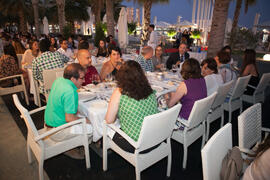 Cena de gala en el restaurante El Palmeral. Olimpiada Española de Economía, Fase Nacional. Puerto...