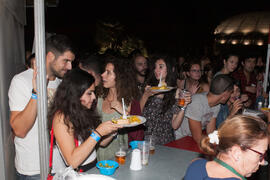 Fiesta de bienvenida a los alumnos de intercambio internacional de la Universidad de Málaga. Jard...