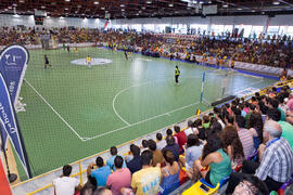 Partido Brasil contra España. 14º Campeonato del Mundo Universitario de Fútbol Sala 2014 (FUTSAL)...