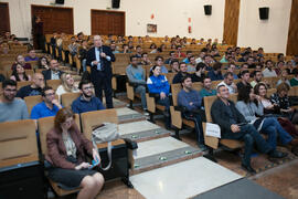 Conferencia de José María Gay de Liébana "La economía y las cuentas del fútbol europeo"...