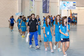 Ceremonia de apertura del IX Campeonato de Europa Universitario de Fútbol Sala. Antequera. Julio de 2013