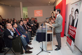 Presentación "Becas Santanter CRUE CEPYME: Prácticas Profesionales en Empresa". Rectorado. Noviembre de 2012