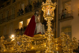 Santo Cristo Coronado de Espinas. Estación de Penitencia de la Hermandad de los Estudiantes. Mála...