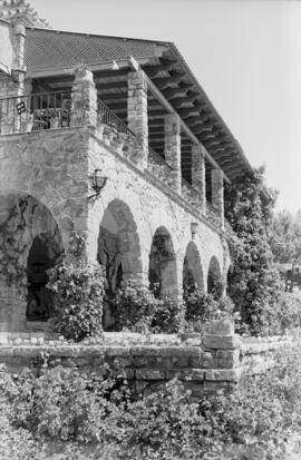 Málaga. Parador de Gibralfaro. Abril de 1963