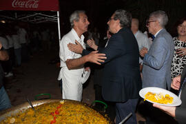 Paella para la fiesta de bienvenida a los alumnos de intercambio internacional de la Universidad ...