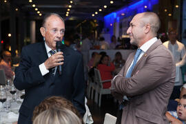 Cena Homenaje a profesores y PAS jubilados de la Facultad de Económicas. Restaurante El Palmeral....