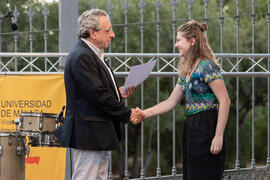 Entrega diplomas acreditativos del Centro Internacional de Español. Welcome to UMA. Bienvenida a los alumnos de intercambio internacional de la Universidad de Málaga. Jardín botánico. Octubre de 2019