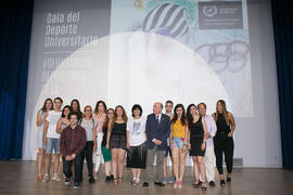 Homenaje a los voluntarios deportivos de la Universidad de Málaga. Gala del Deporte Universitario...